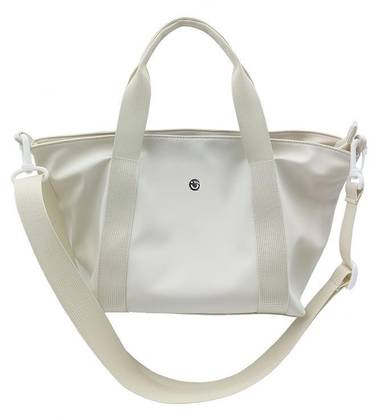 Solid Color Lightweight Handheld Crossbody Bag(Beige)