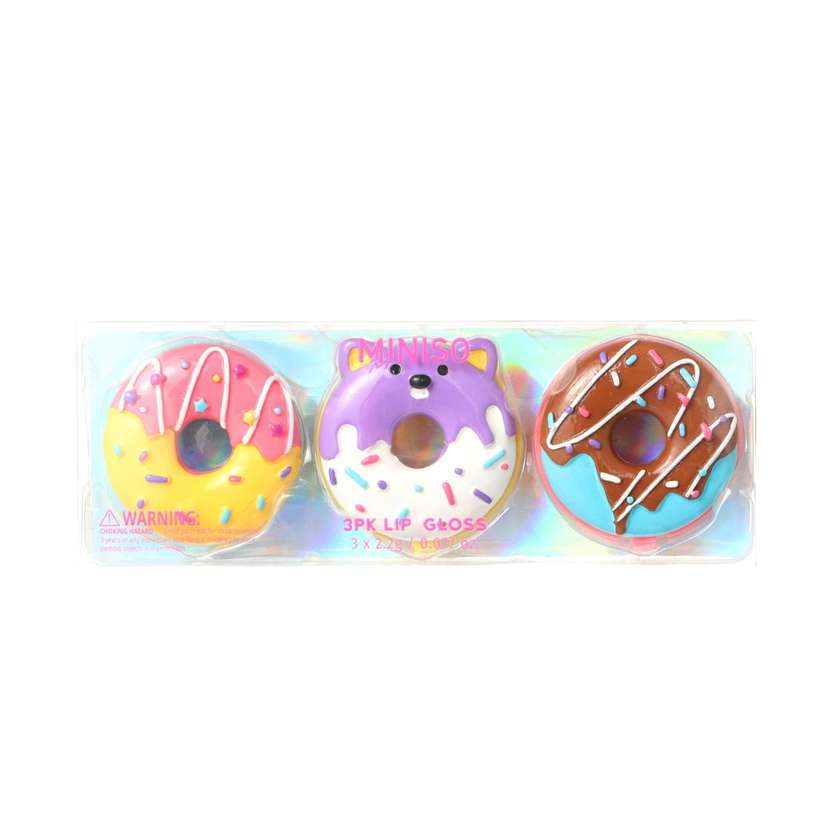 Dessert Theme Donut Lip Jelly Set
