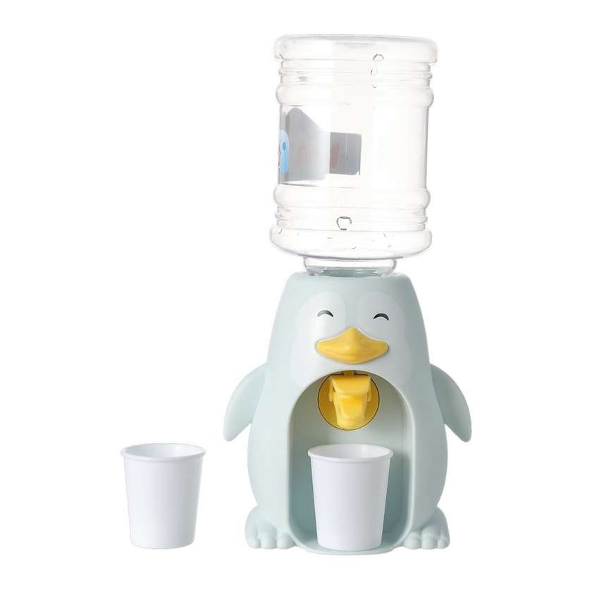 9in. Mini Penguin Water Dispenser(Blue)