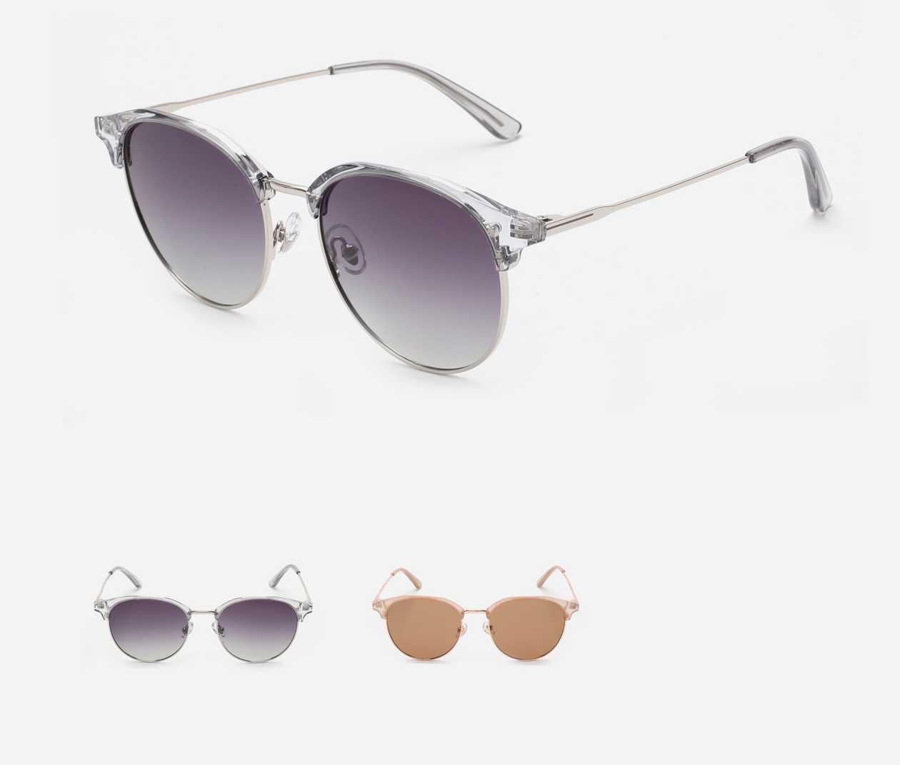 R-036 Polarized Round Sunglasses