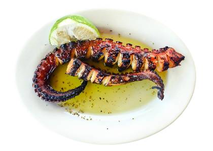 Sliced Octopus In House Vinaigrette