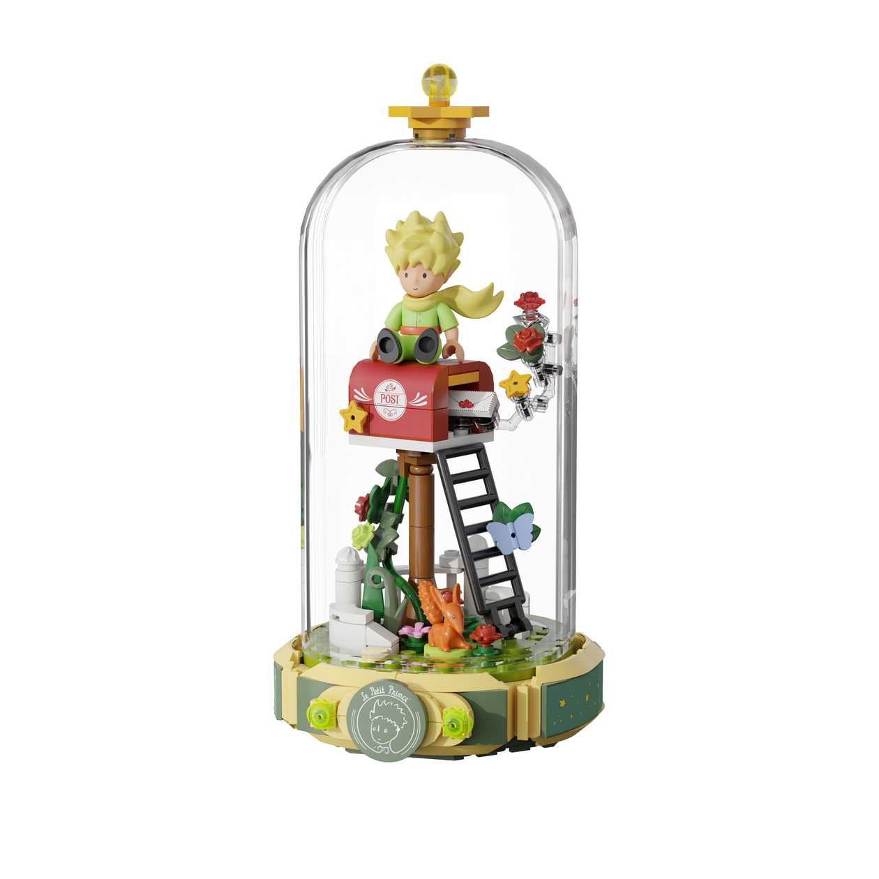 Le Petit Prince Building Block-Wishing Mailbox