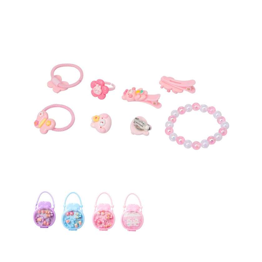 Cartoon Kids Jewelry Set (8 pcs)