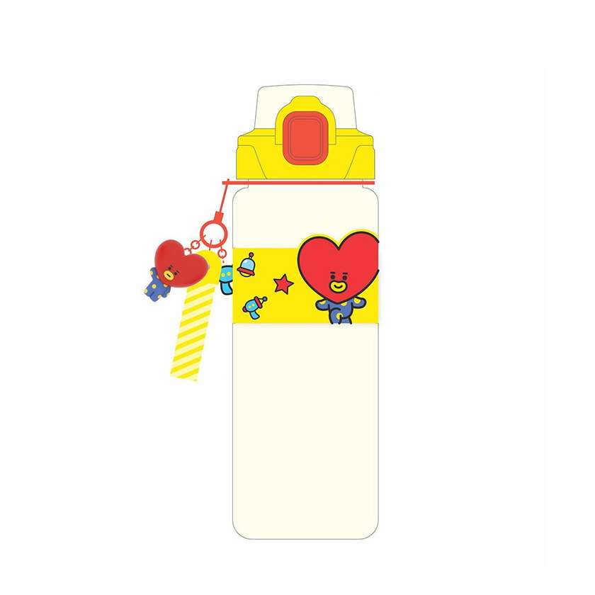 BT21 Collection Plastic Bottle with Strap and Sleeve (800mL)(TATA)