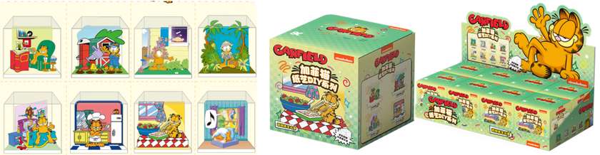 Garfield DIY Setting Collection (8 Assorted Models) (PDQ)