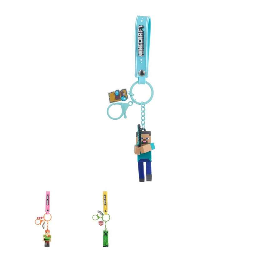 Minecraft 3D Keychain