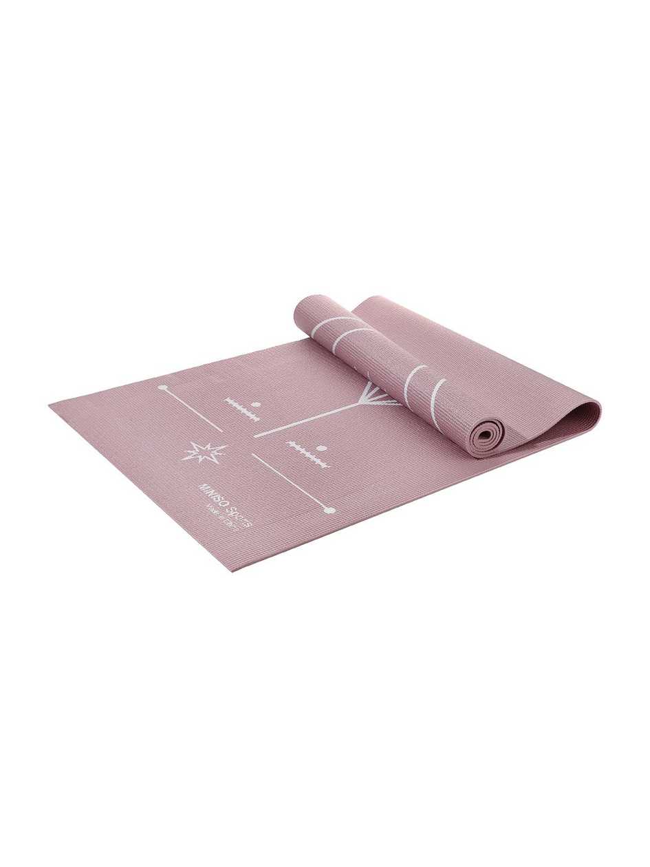 5mm Body Line Pattern Yoga Mat (Purple)