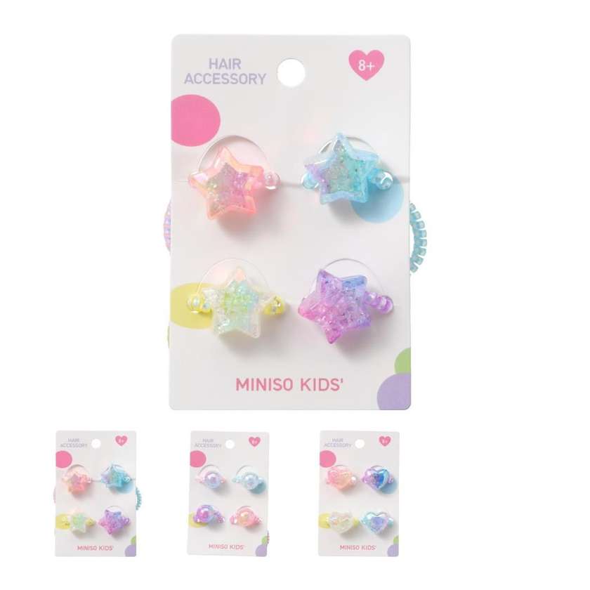 Spiral Hair Ties (4 pcs)