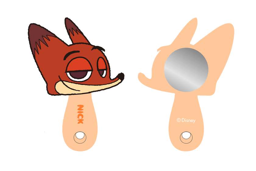 Disney Zootopia Collection Handheld Mirror (NICK)