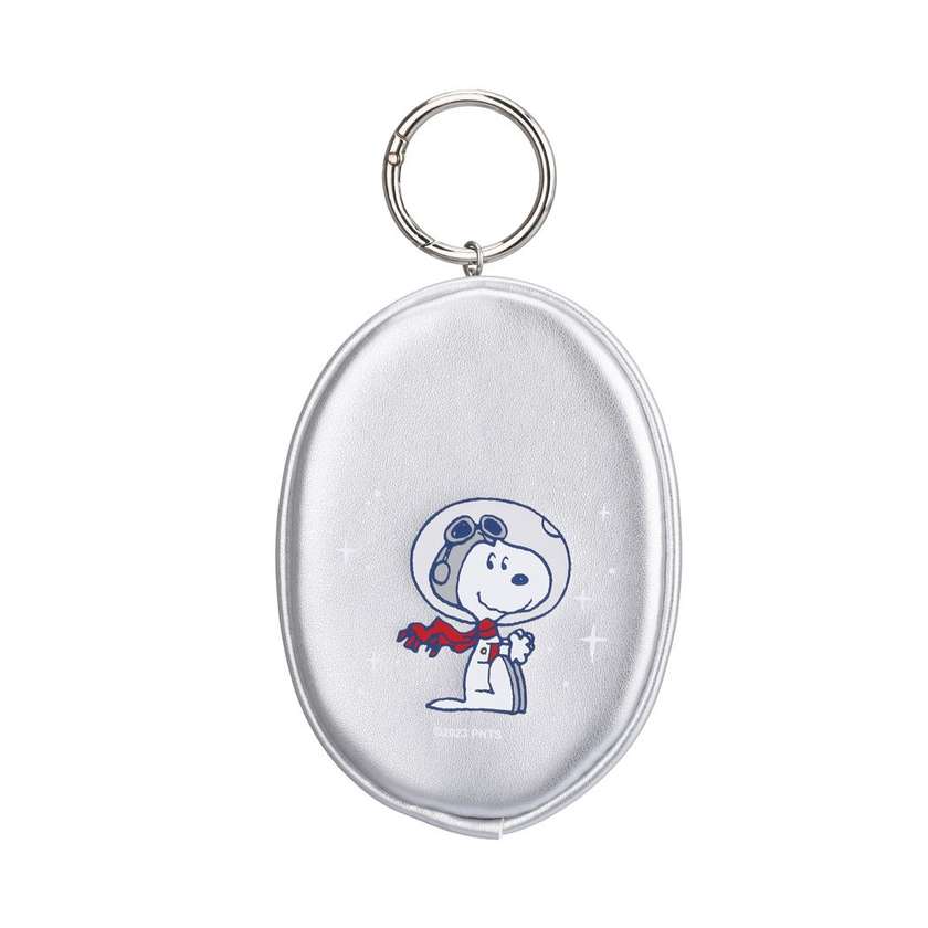 Snoopy the Little Space Explorer Collection Coin Purse(Silvery)