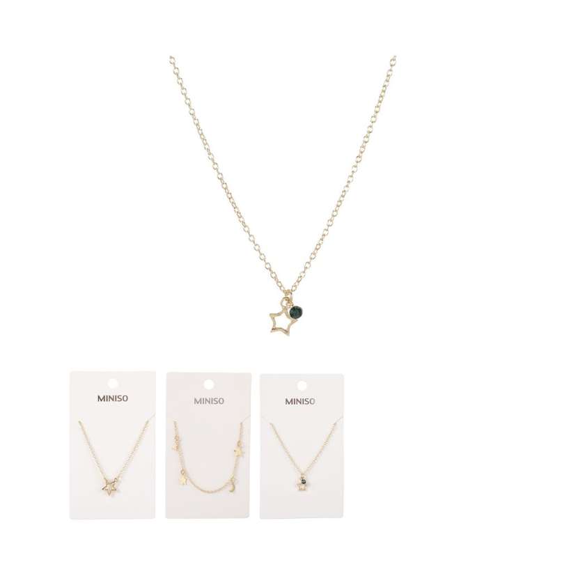 Fashion Series Moon and Stars Necklace (1 pc)