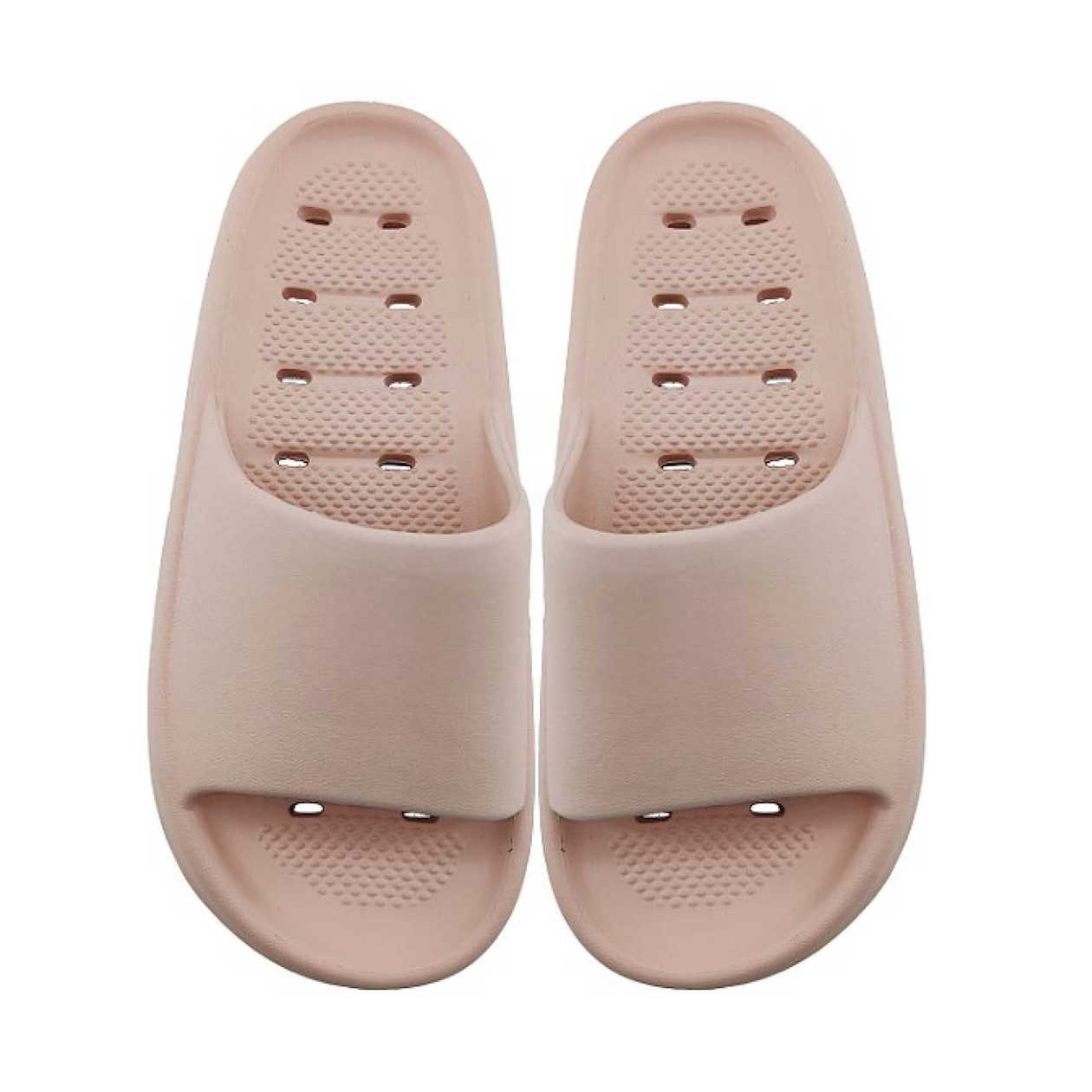 Lightweight Womens Bath Slippers(Pink,35-36)
