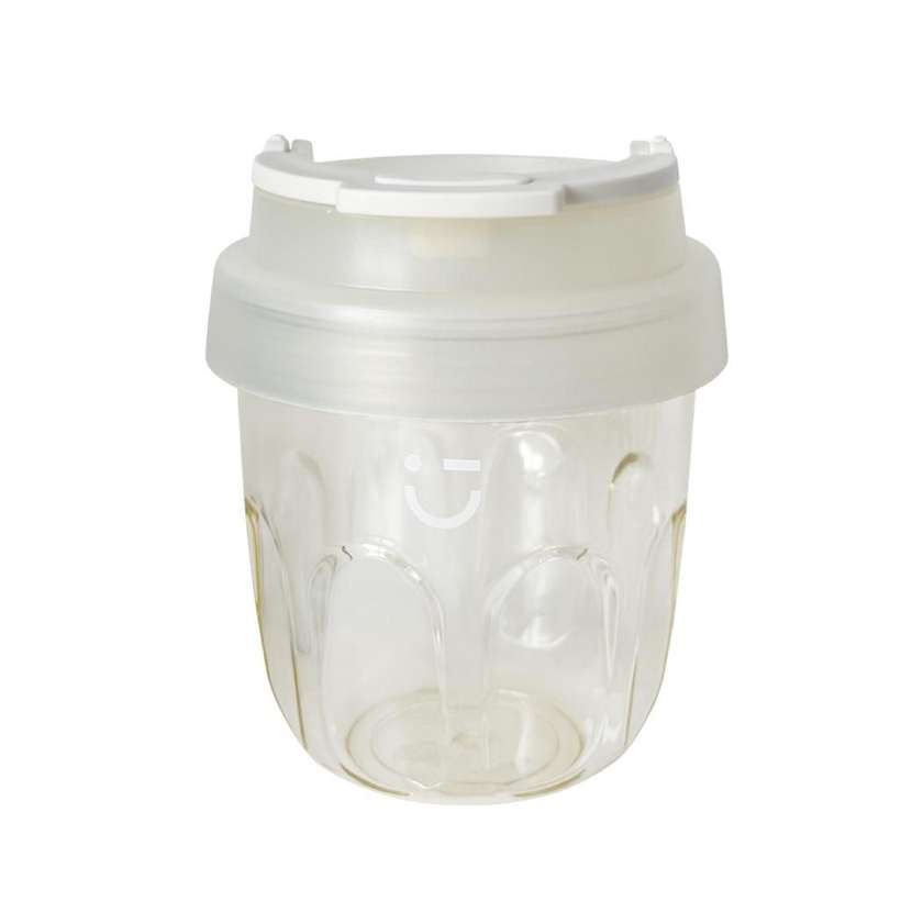 Vibrant Colors Series Dudu Plastic Coffee Mug 330mL(Beige)