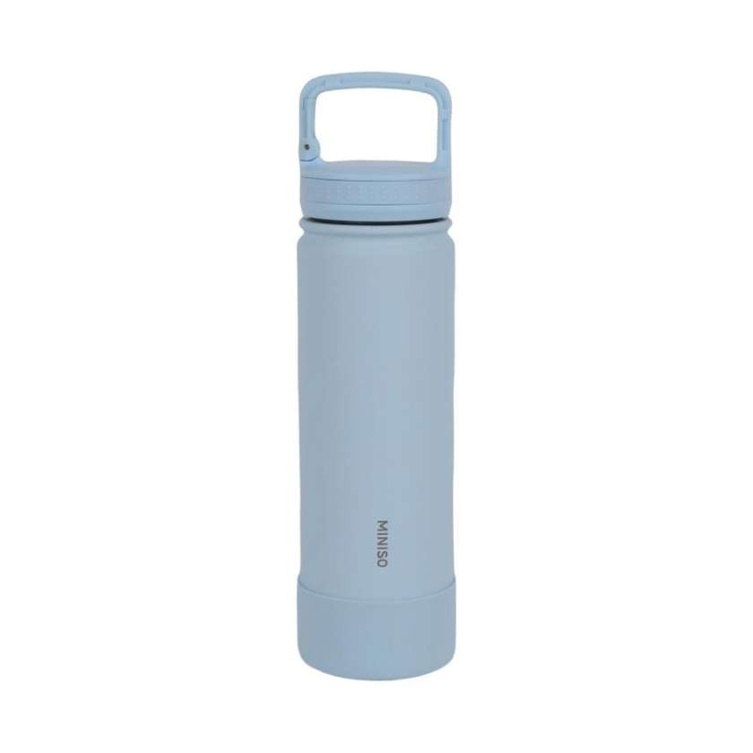Dopamine Color Series Stainless Steel Insulated Bottle with Handle 700mL(Light Blue)