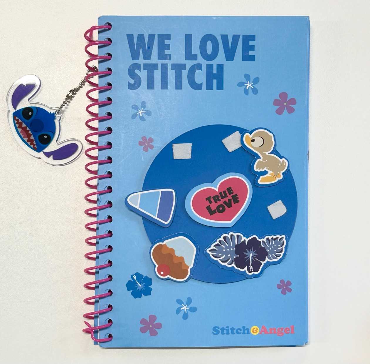 Disney Stitch Collection B6 Stitch Rotating Wheel Wire-bound Book (60 Sheets) (PDQ)