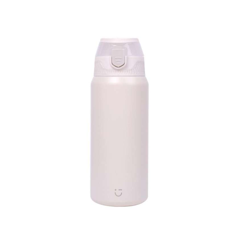 Minimalist Series Flip-Top Insulated Bottle 600mL(White)