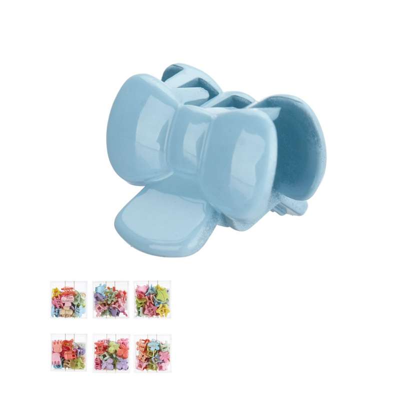 Mini Colored Hair Claw Clip