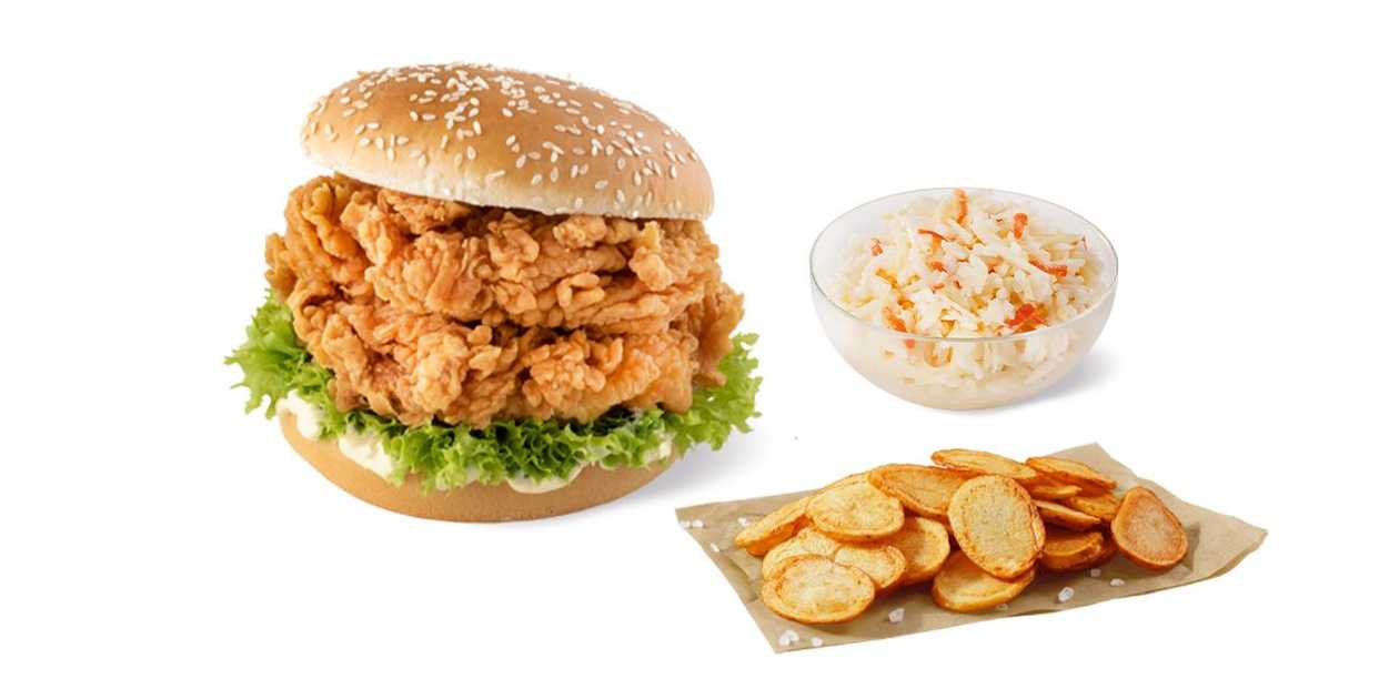 Zinger Double Menu