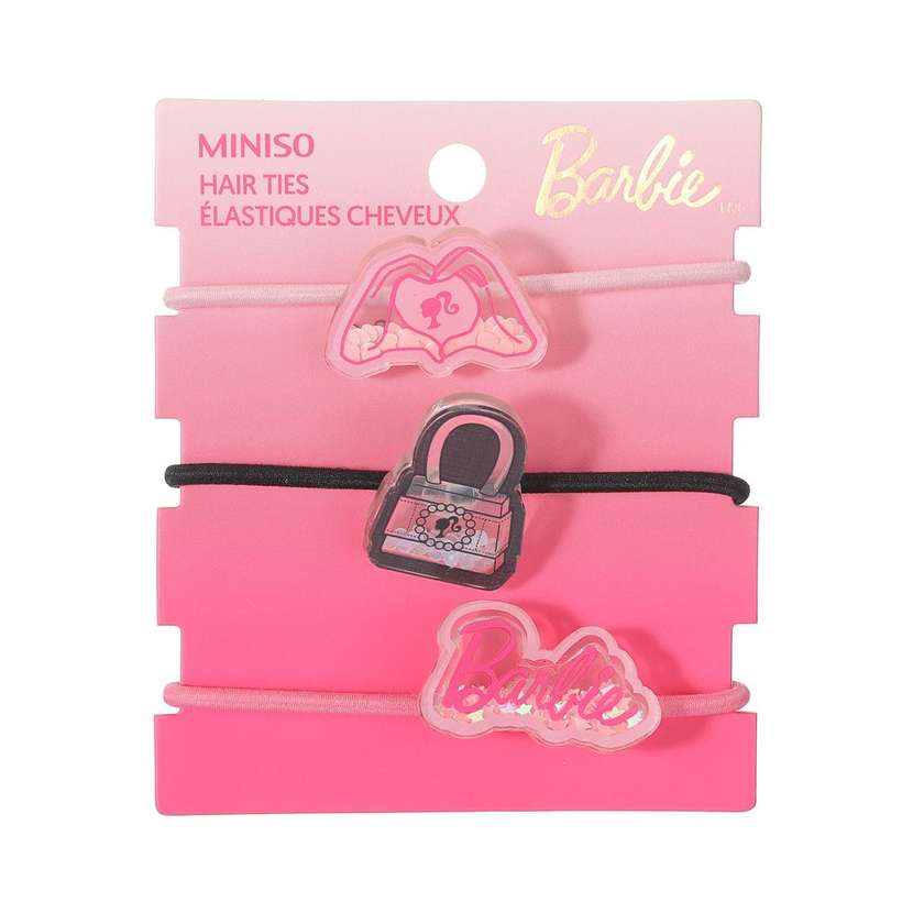 Barbie Collection Hair Ties (3 pcs)