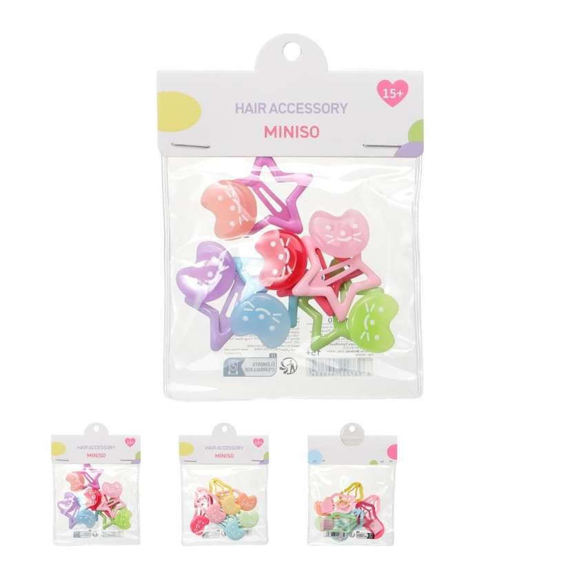 In-Bag Series Hair Clips (6 pcs)