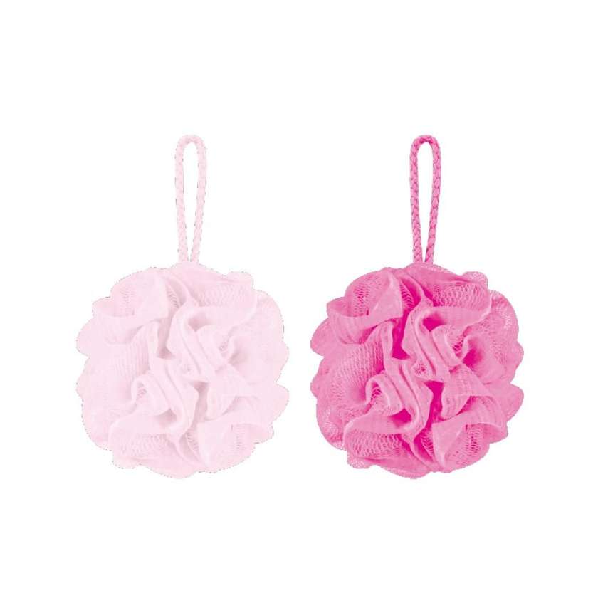 Pink Party Series Loofahs (2 pcs)