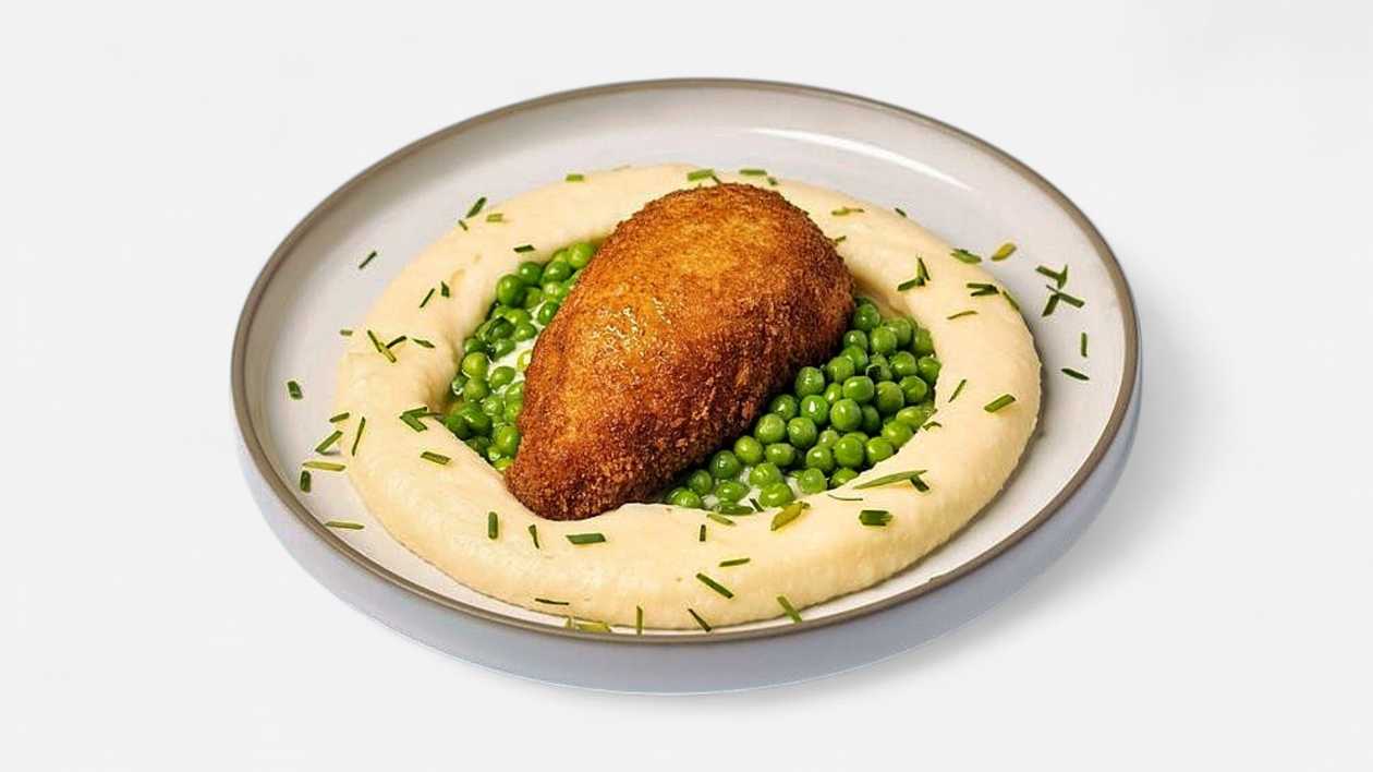 "Chicken Kiev" with Butter Mashed potato