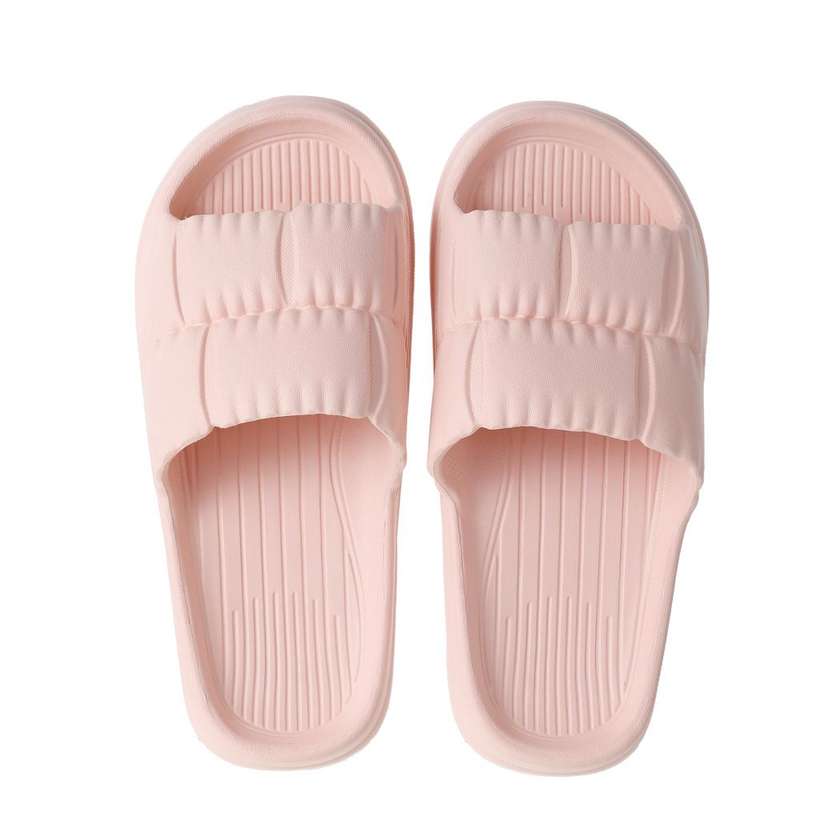 Fashion Petal Bathroom Slippers(Pink,35-36)