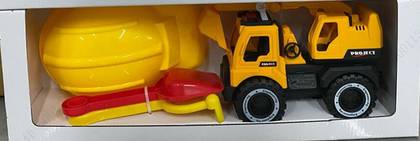 Engineering Vehicle Series(Excavator & Helmet Tool Set)