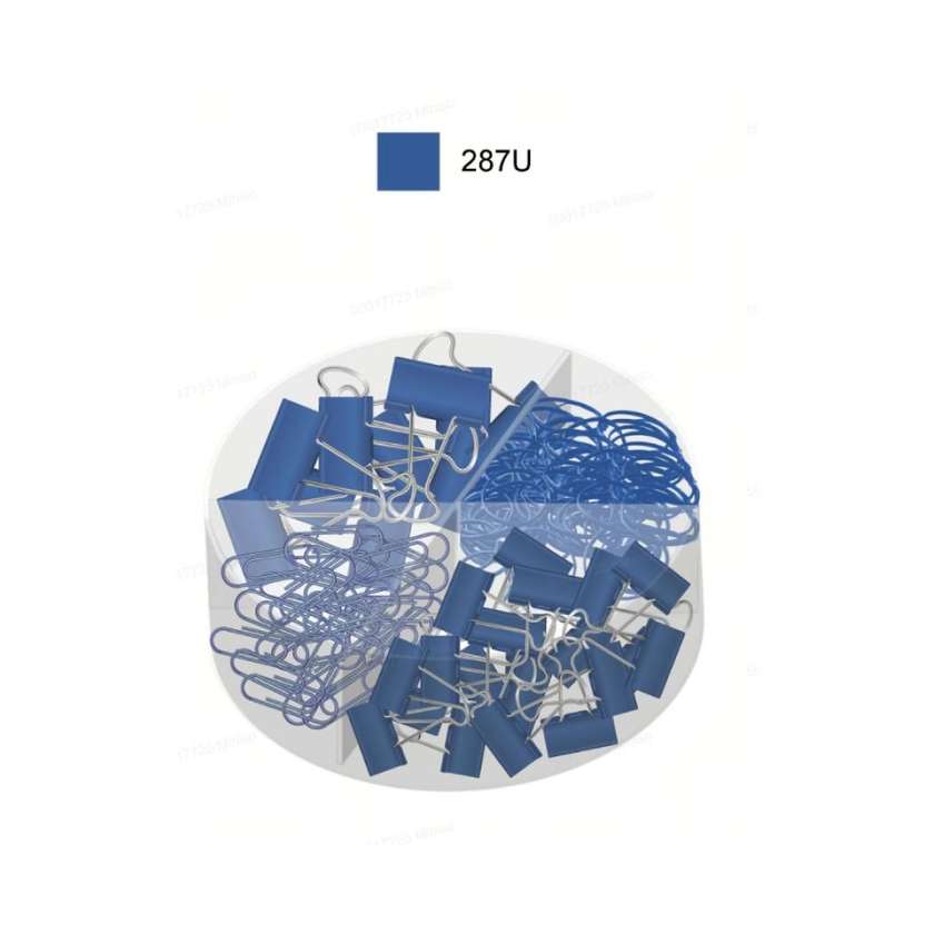 Minimalism Retro Collection Office Mini Stationery Set (Midnight Blue)