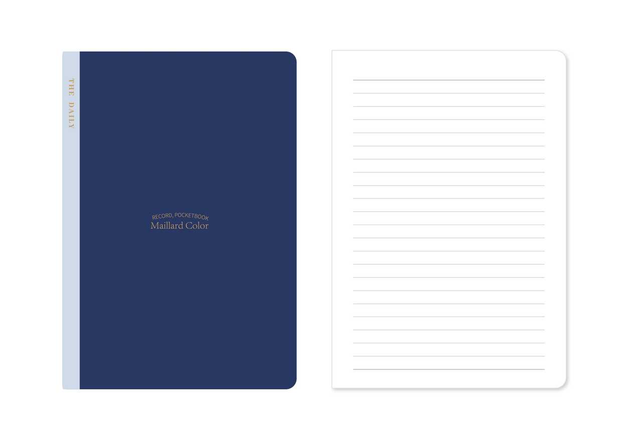 Minimalism Retro Collection A5 Stitch-bound Book (28 Sheets) (Midnight Blue)