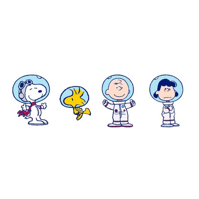 Snoopy the Little Space Explorer Collection Diamond Painting Stickers (PDQ)