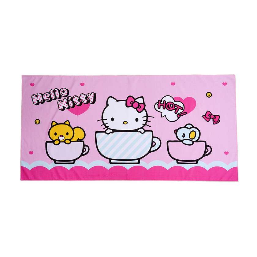 Sanrio characters Extra Large Bath Towel(Hello Kitty)