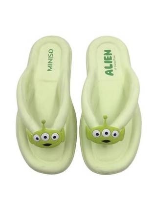 Disney Pixar Collection Womens Slippers (Alien,35-36)