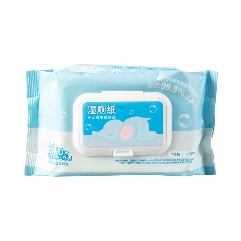 Family Pack Series Flushable Wipes (80 Wipes)