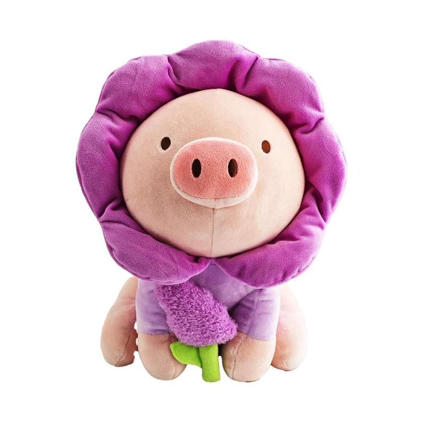 11in. YUMYUM Collection Gigi Sitting-posture Plush Toy(Lavender)