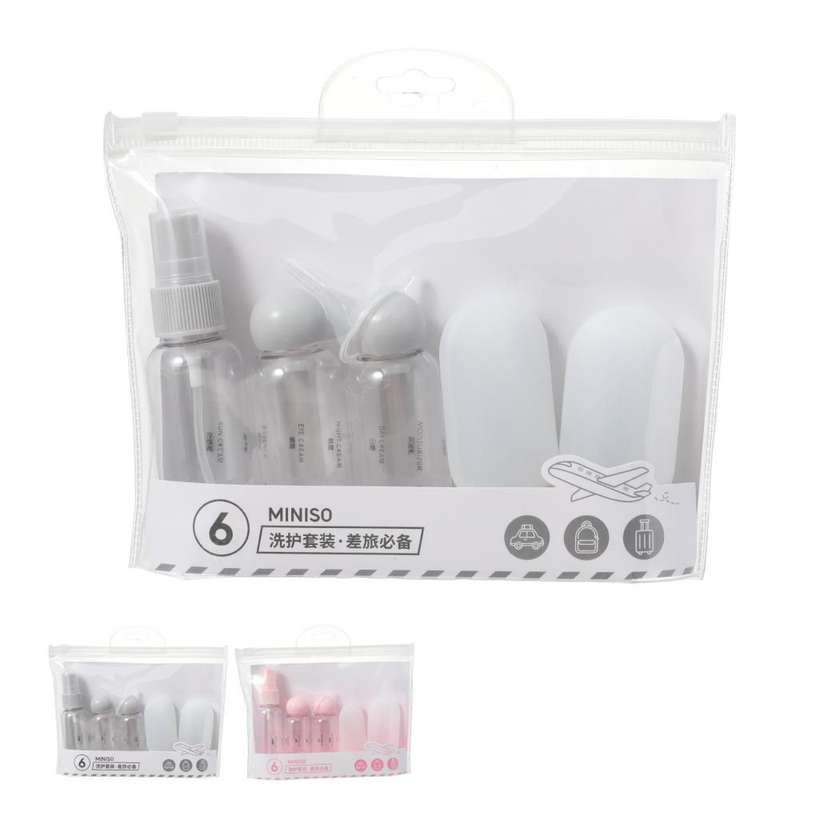 Toiletries Travel Set (6 pcs)