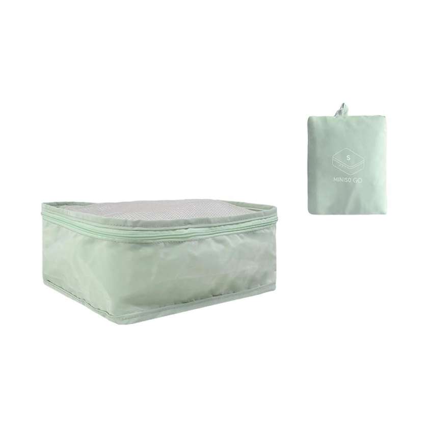 Miniso Go Series Foldable Clothes Storage Bag (S)(Green)