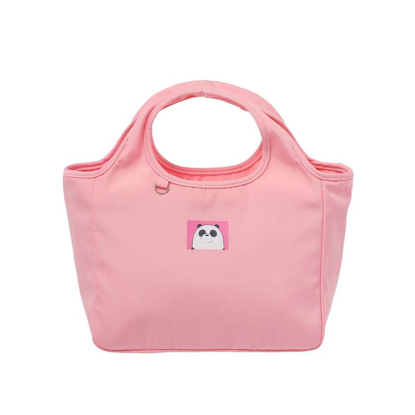 We Bare Bears Seaside Music Festival Lunch Bag(Pink)