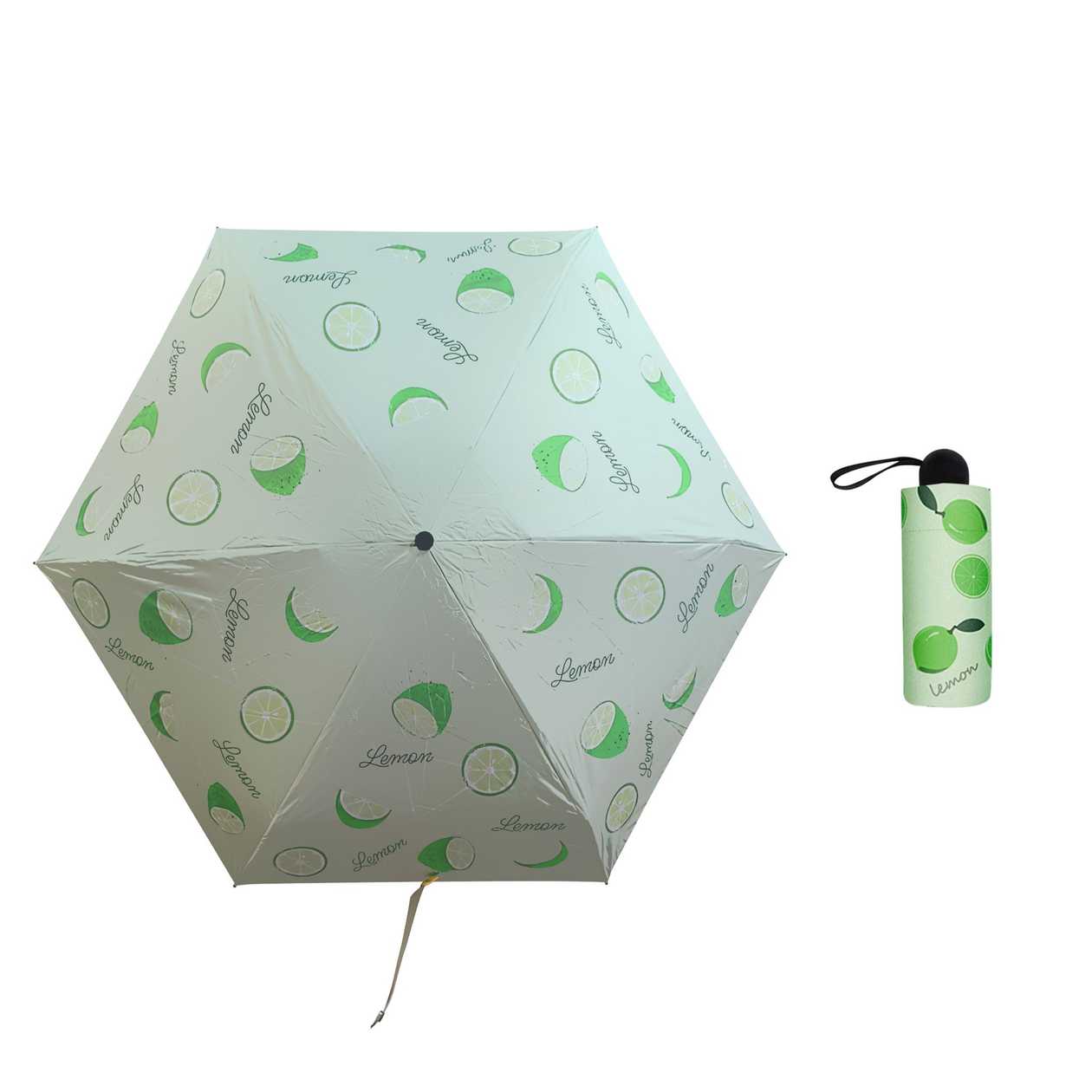 Mini Series Fruit 5 Fold Umbrella(Lime)