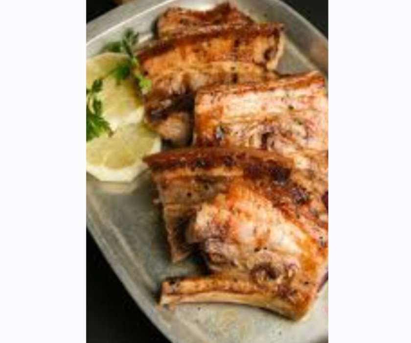 Grilled Spare Ribs Half Portion