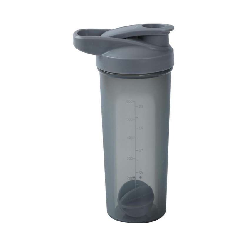 Easy Life Series Sports Style Plastic Shaker Bottle 800mL(Gray)