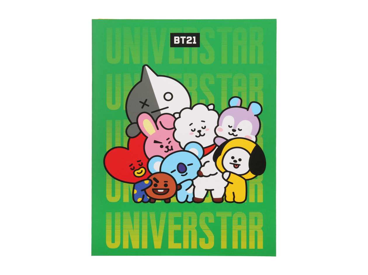 BT21 Collection Fun Puzzle Sticker Book