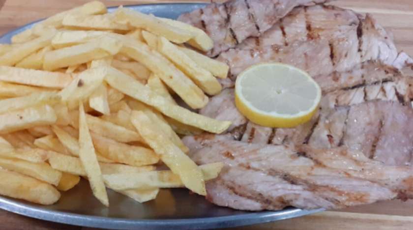 Grilled Pork Cutlets Half Portion