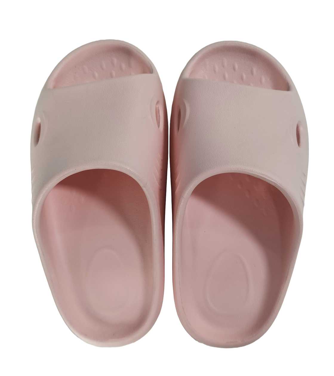 Kids Peep Toe Slippers with Thick Sole(29-30,Pink)