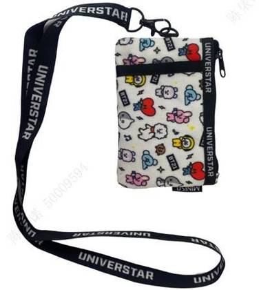 BT21 Collection Coin Purse with Lanyard(All Over Print)