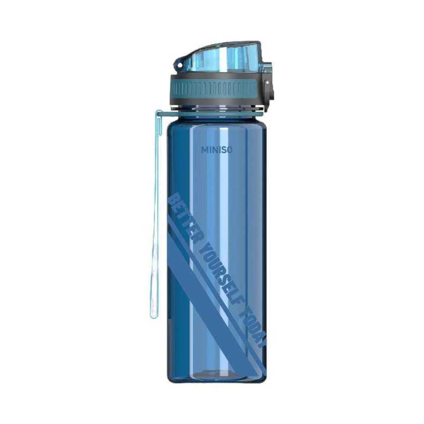 Sports TRITAN Cup Series with Tea Filter and Strap Plastic Bottle 500mL(Blue)