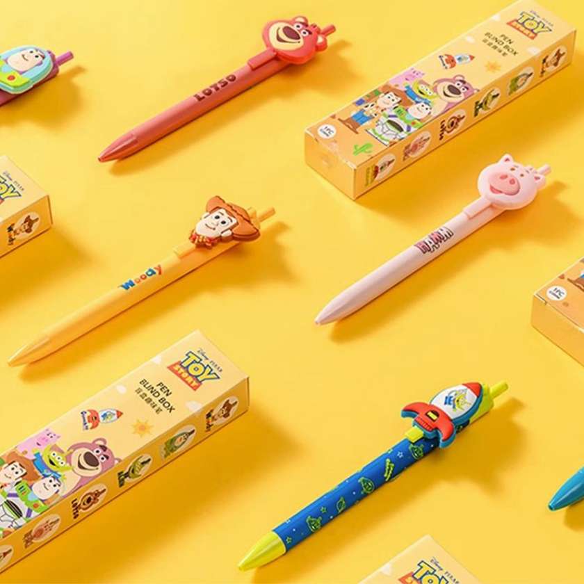 Toy Story Collection Blind Box Gel Pen (Black, 0.5mm) (6 Assorted Models) PDQ
