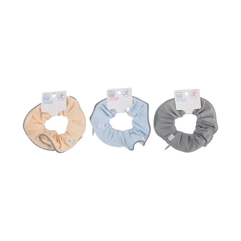 Sport Series Hair Scrunchie with Reflective Trim