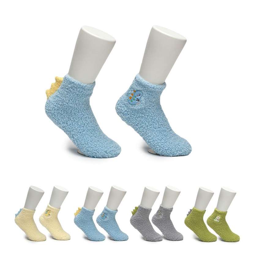 Kids Dinosaur House Socks