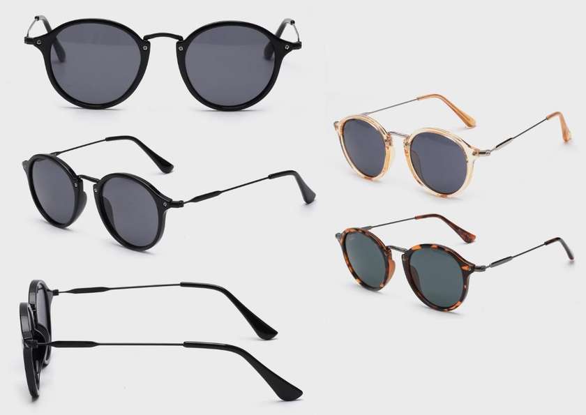 R-018 Round Sunglasses